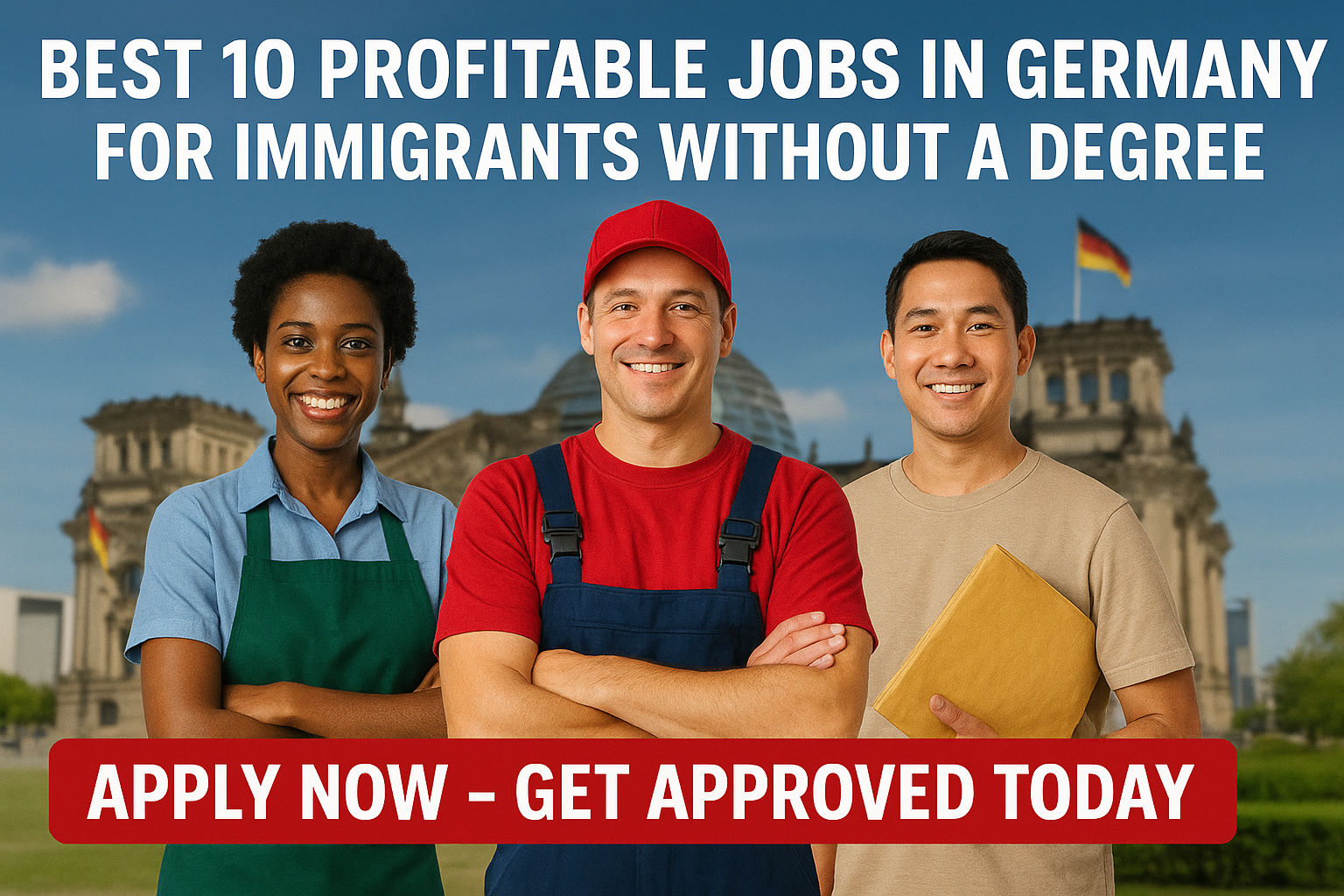 Best 10 Profitable Jobs in Germany for Immigrants Without a Degree