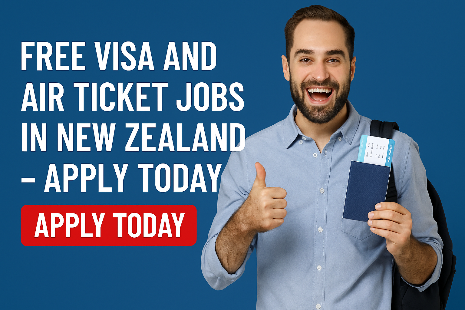 Free Visa and Air Ticket Jobs in New Zealand – Apply Today