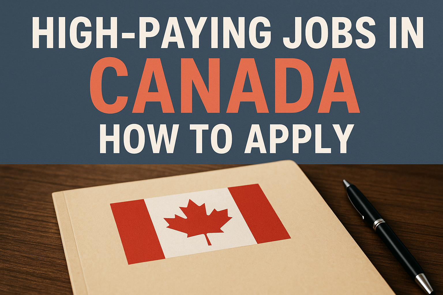 High-Paying Jobs in Canada – How to apply