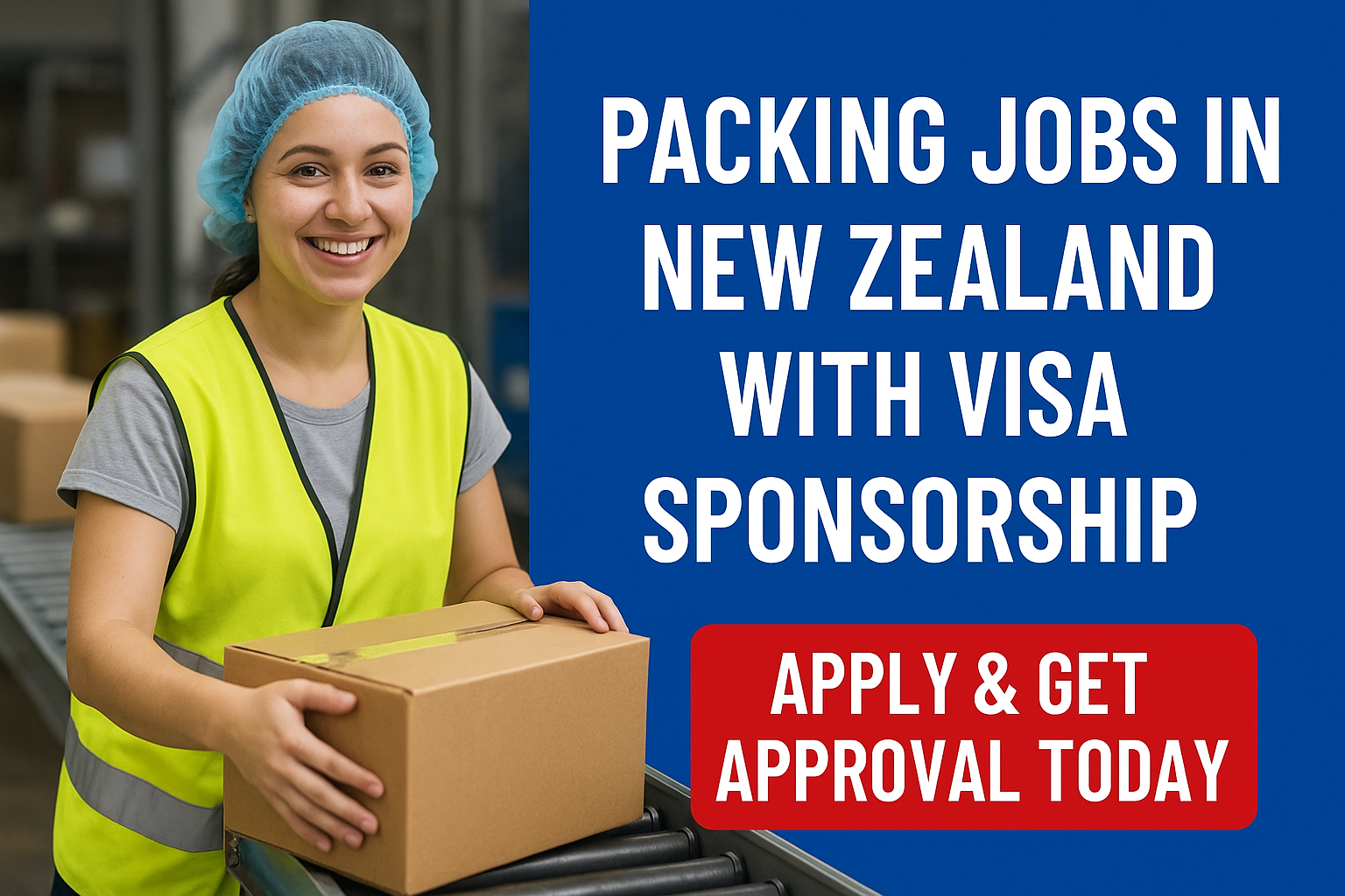 Packing jobs in New Zealand with visa sponsorship
